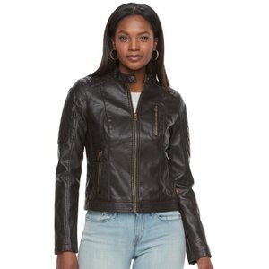 Women's Levi's Faux-Leather Moto Jacket